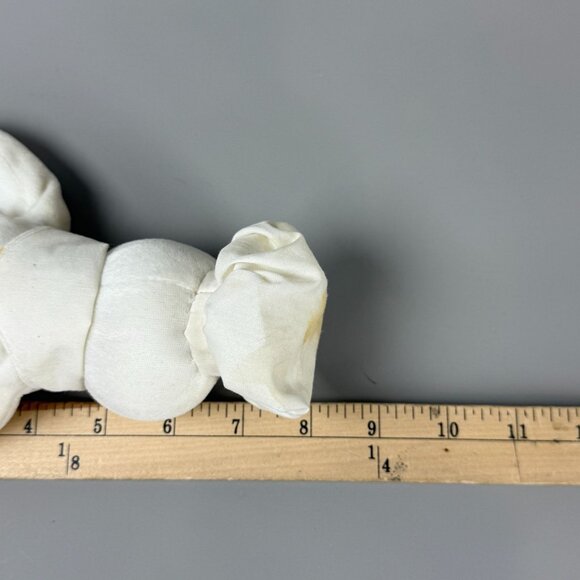 Vintage 1997 Poppin Fresh Pillsbury Doughboy Beanie Baby Soft Plush 8" Mascot - Picture 8 of 8